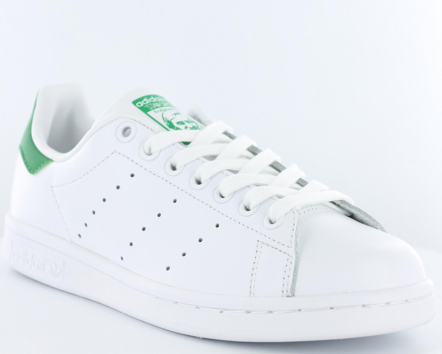 adidas stan smith femme blanche et verte